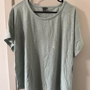 Eddie Bauer Light Green Short Sleeve Tee